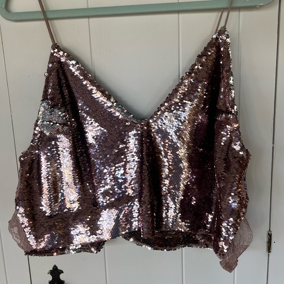 Pink sparkle Top - Picture 2 of 2